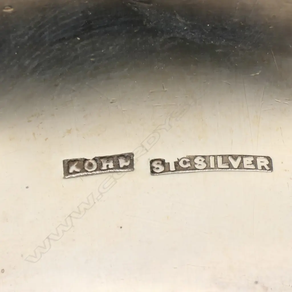 'Kohn' (Kohn & Co. (Siegfried)) silver napkin ring, Image 1++